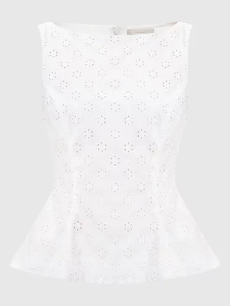 Топ Olivia Faithfull білий