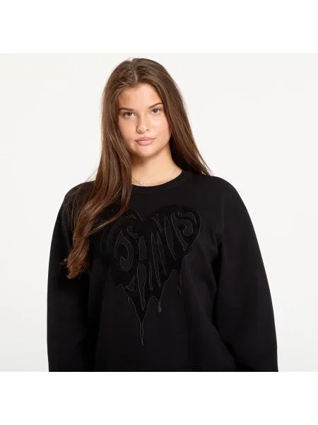 Mikina AllSaints Trip Piper Sweat Black L černá
