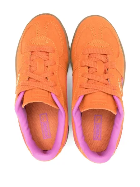 Sneakersy dziecięce Puma pomarańczowe
