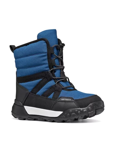 Geox cizme de zăpadă pentru copii TREKKYUP albastru