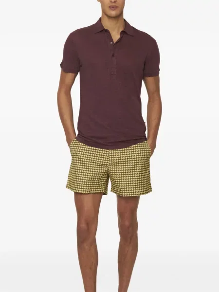 Tricou polo Orlebar Brown roșu