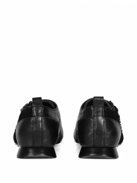 Pantofi derby Troubled Waters din piele negru