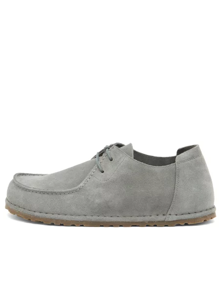 Botki Birkenstock zamszowe szare