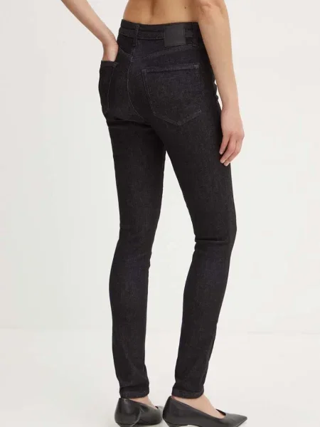 Blugi skinny Boss negru