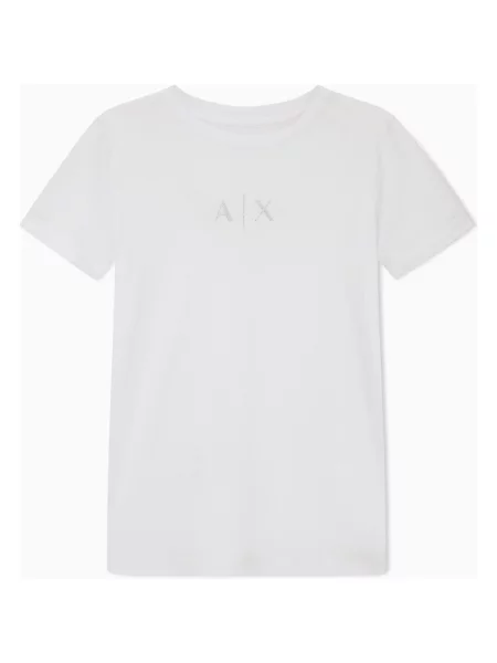 Tricou Eax alb