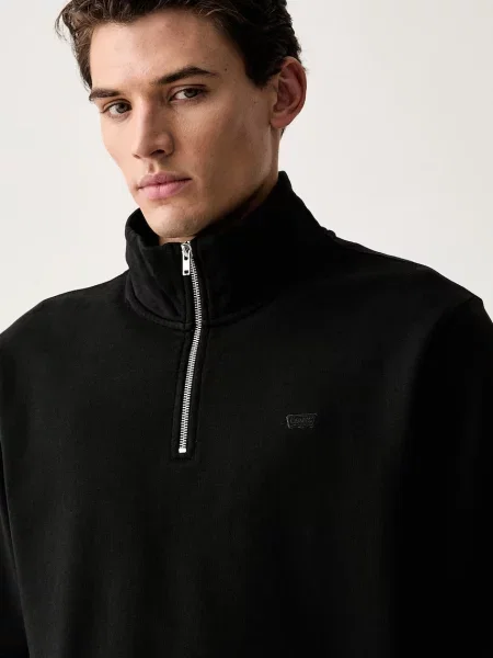 Суичър с цип Levi's® черно