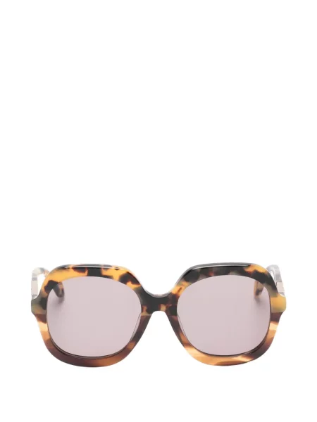 Ochelari de soare Zadig&voltaire cu imprimeu geometric maro