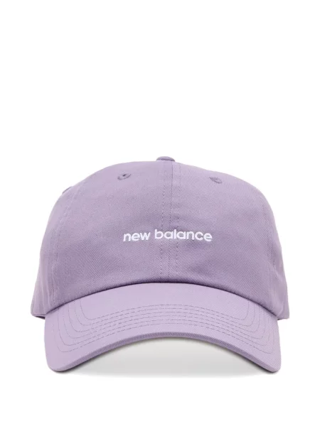 Șapcă New Balance cu broderie cu buline cu perforații gri