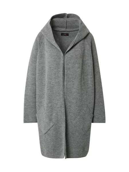 Zwillingsherz Geacă tricotată Annabell' gri