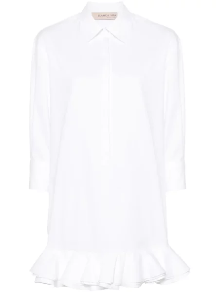 Sukienka Blanca Vita garniturowa biała