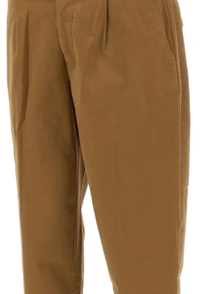 Pantaloni Re-hash cu 5 buzunare maro
