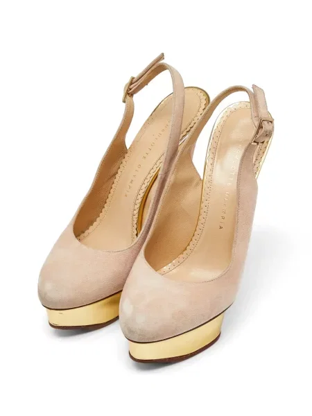 Pantofi cu toc Charlotte Olympia cu platformă