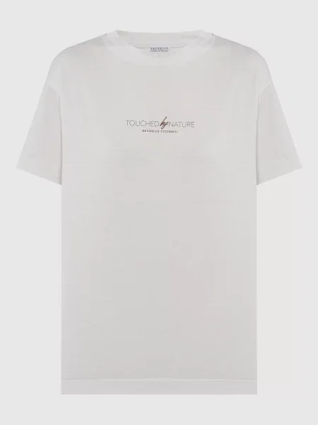 Футболка Brunello Cucinelli белая