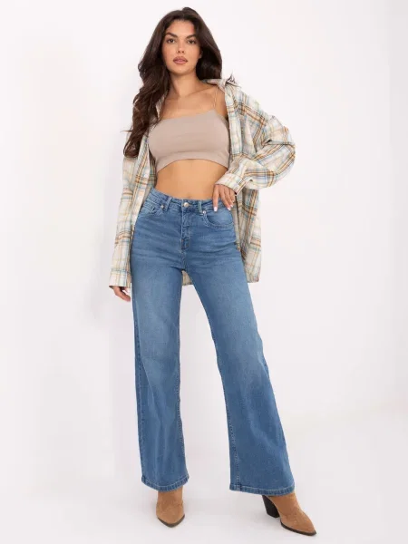 Pantaloni Sublevel albastru