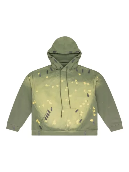 Hanorac cu glugă Who Decides War verde