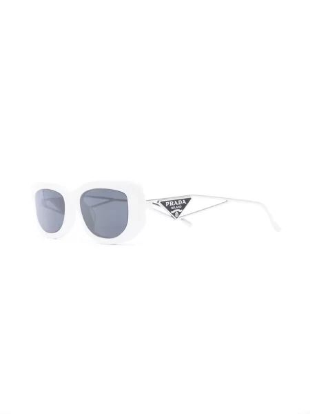 Saulės akiniai Prada Eyewear balta