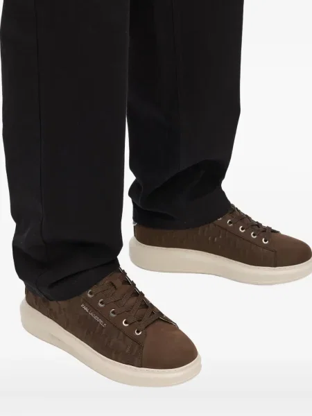 Sneakerși Karl Lagerfeld maro