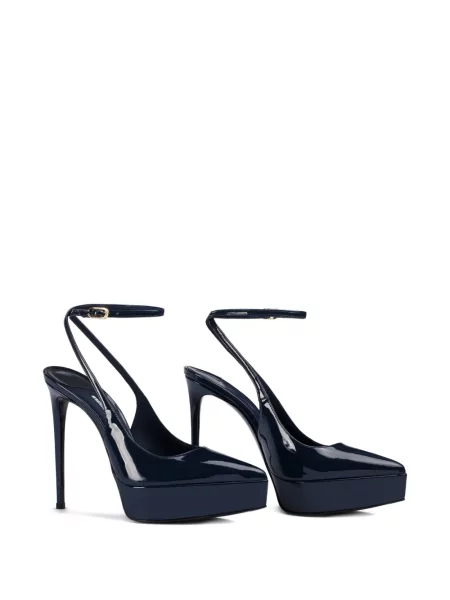 Pantofi cu toc Le Silla slingback albastru