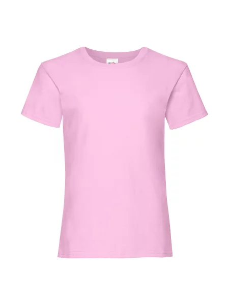 Tricou copii Fruit Of The Loom roz