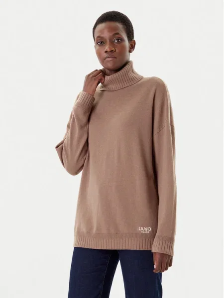 Liu Jo Sport Bluză cu gât maro