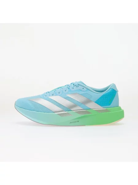 Sneakers adidas Adizero EVO SL LIGHTSTRIKEPRO Bliss Blue/ Silver Met./ Screaming Green EUR 40 albastru