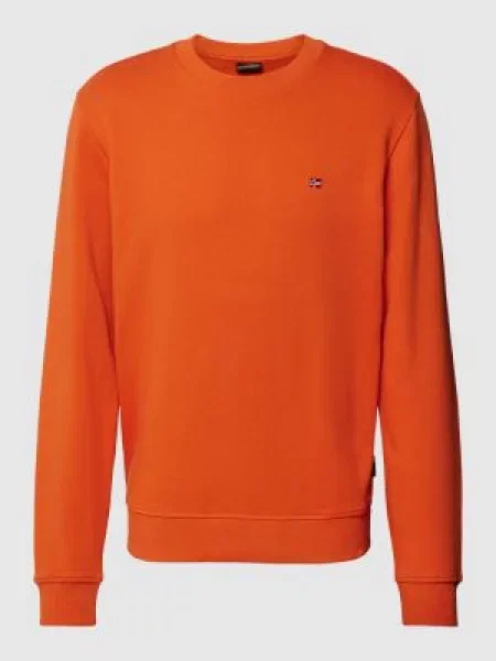 Bluza Napapijri Balis Crew Sum 2 orange burnt pomarańczowa