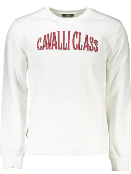 Mikina Cavalli Class bílá
