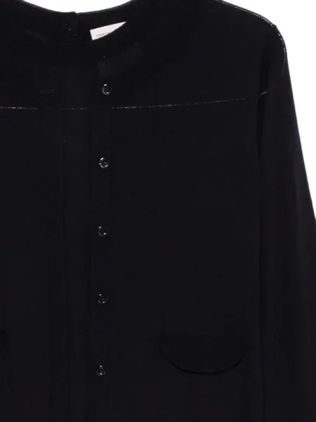 Cardigan Semicouture de lână albastru