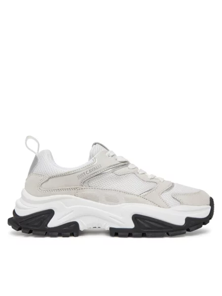 Sneakersy Just Cavalli białe