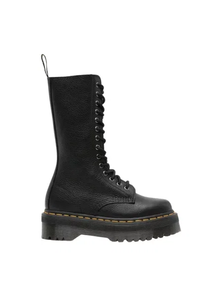 Botki Dr. Martens skórzane czarne
