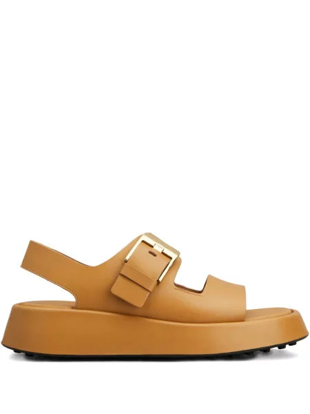 Sandale Tod's cu cataramă maro