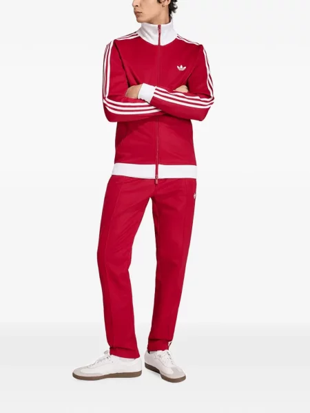 Geacă Adidas clasică alergare roșu