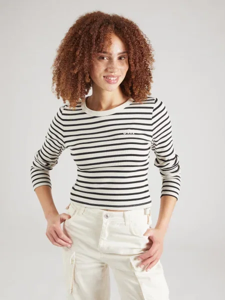 GAP Tricou bej deschis negru