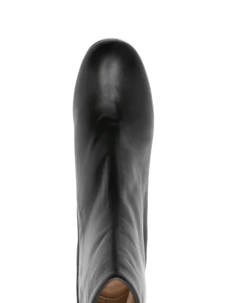 Botine Del Carlo din piele negru
