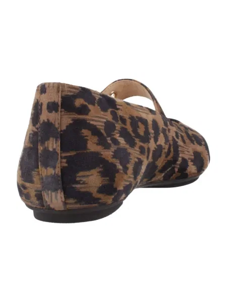 Pantofi Fitflop din piele de căprioară cu model leopard
