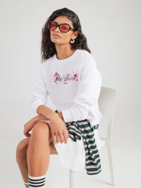 Palton Pepe Jeans alb