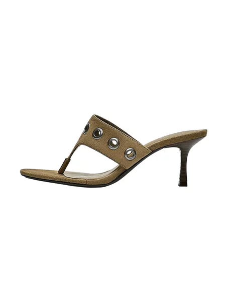 Bershka Flip-flops bej