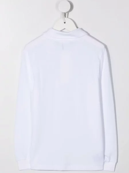 Dětské polotričko Lacoste bílé
