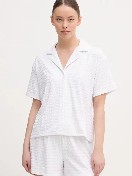 DKNY dvoudílné pyžamo bílé