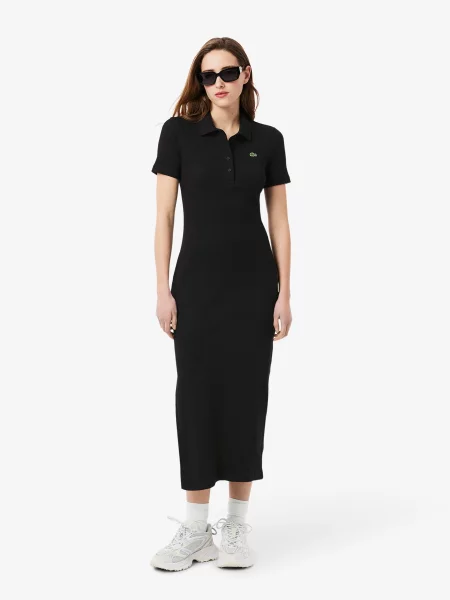 Сукня міді Lacoste чорний