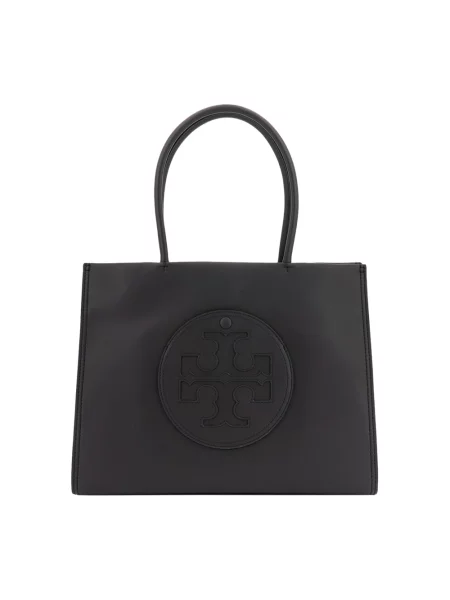 Tory Burch torebka Ella Bio Small Tote- Black czarny
