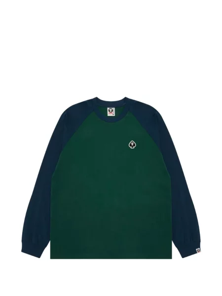 Tricou Aape By A Bathing Ape cu autograf verde