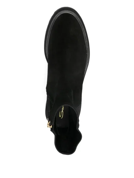 Botine Santoni cu cataramă negru
