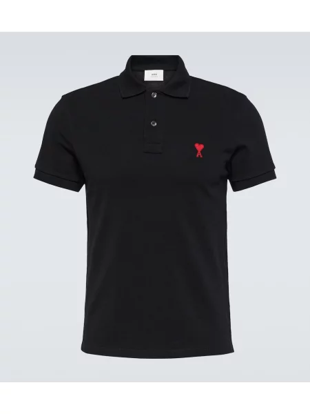 Polo Ami Paris czarne