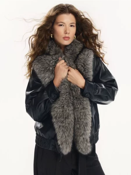Reserved LADIES` OUTER JACKET negru