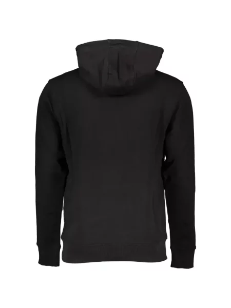 Суичър с качулка Tommy Hilfiger с автограф черно