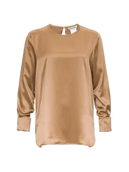 Koszula Max Mara brązowa