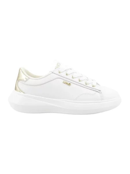 Sneakersy Liu Jo skórzane białe