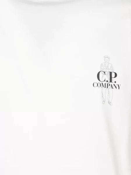 Tricou C.p. Company cu imagine alb