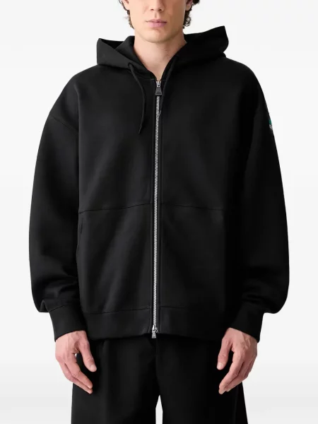 Hanorac Adidas cu dungi cu imagine plasă negru
